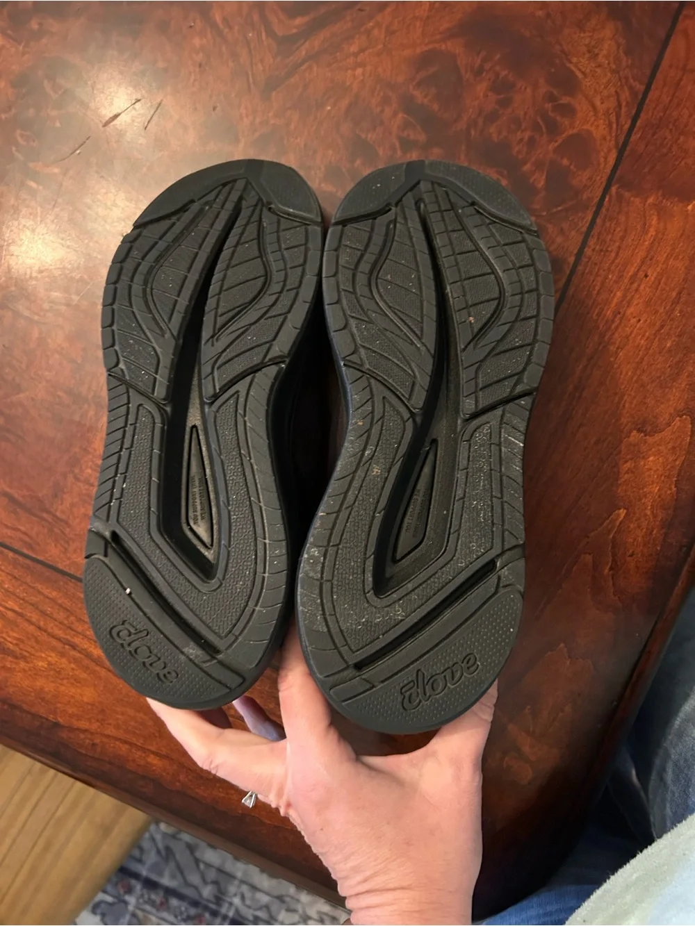 Men's Black/Brown Lightweight Sneakers
